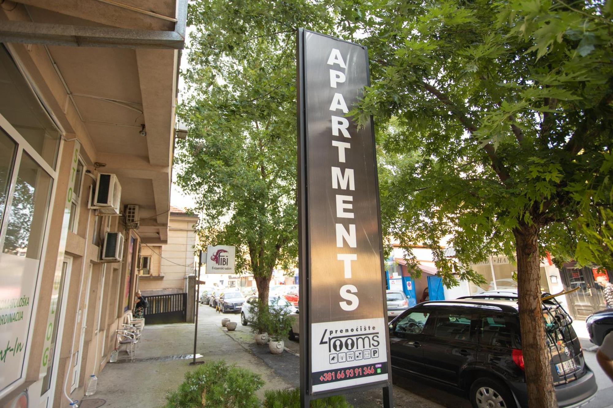 4 Rooms Apartments Ниш Экстерьер фото
